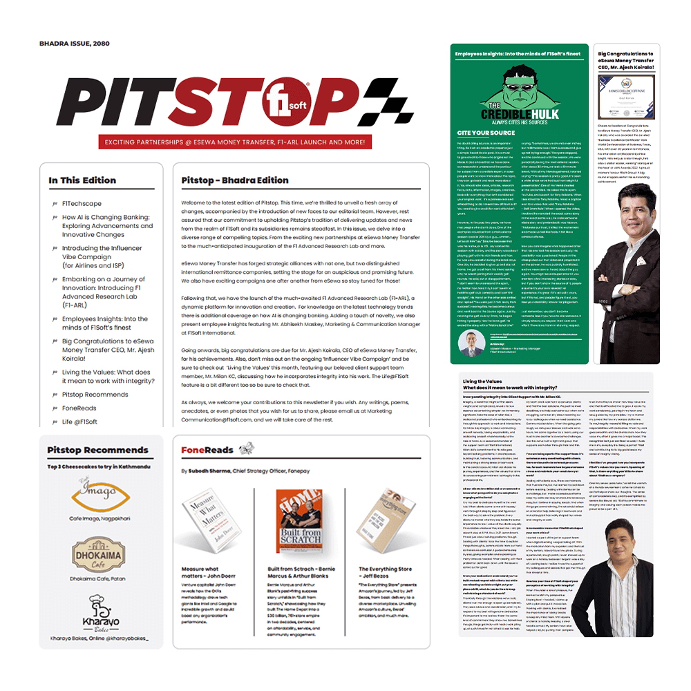 PIT STOP, Bhadra 2080 - Featured Image