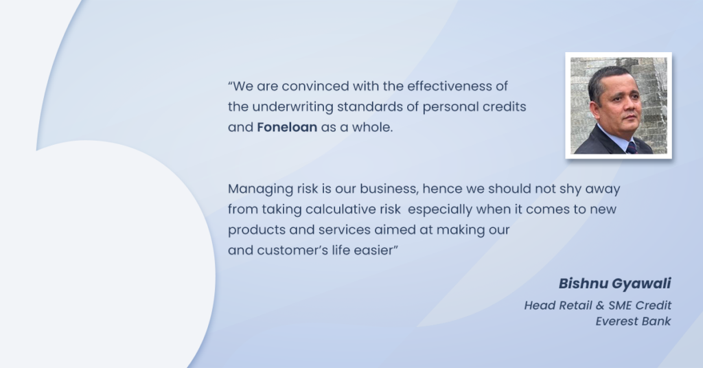 Bishnu Gyawali, Head Retail & SME Credit, Everest Bank